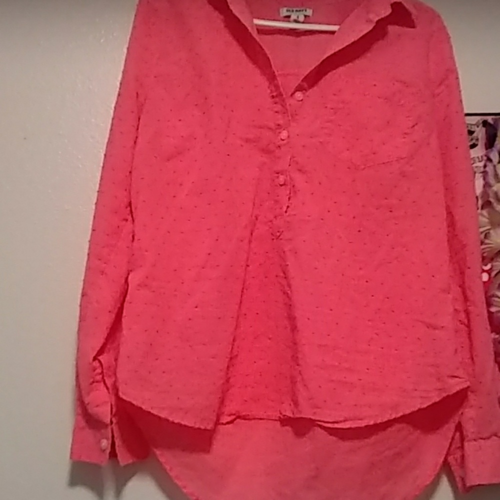 Hot pink long sleeve